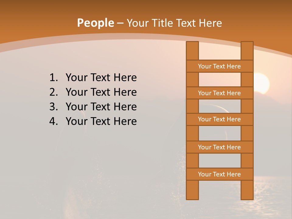 Jumping Splashes Animals PowerPoint Template