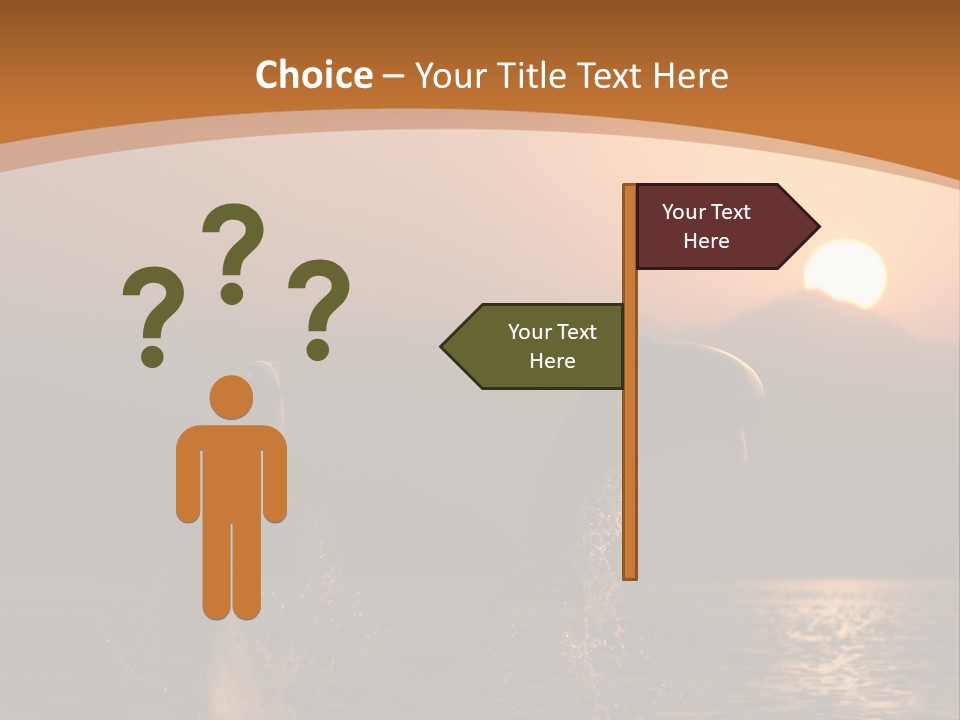 Jumping Splashes Animals PowerPoint Template