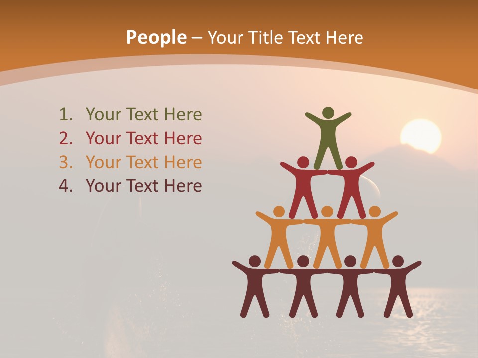 Jumping Splashes Animals PowerPoint Template