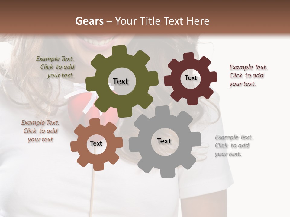 Beauty Valentine Youth PowerPoint Template