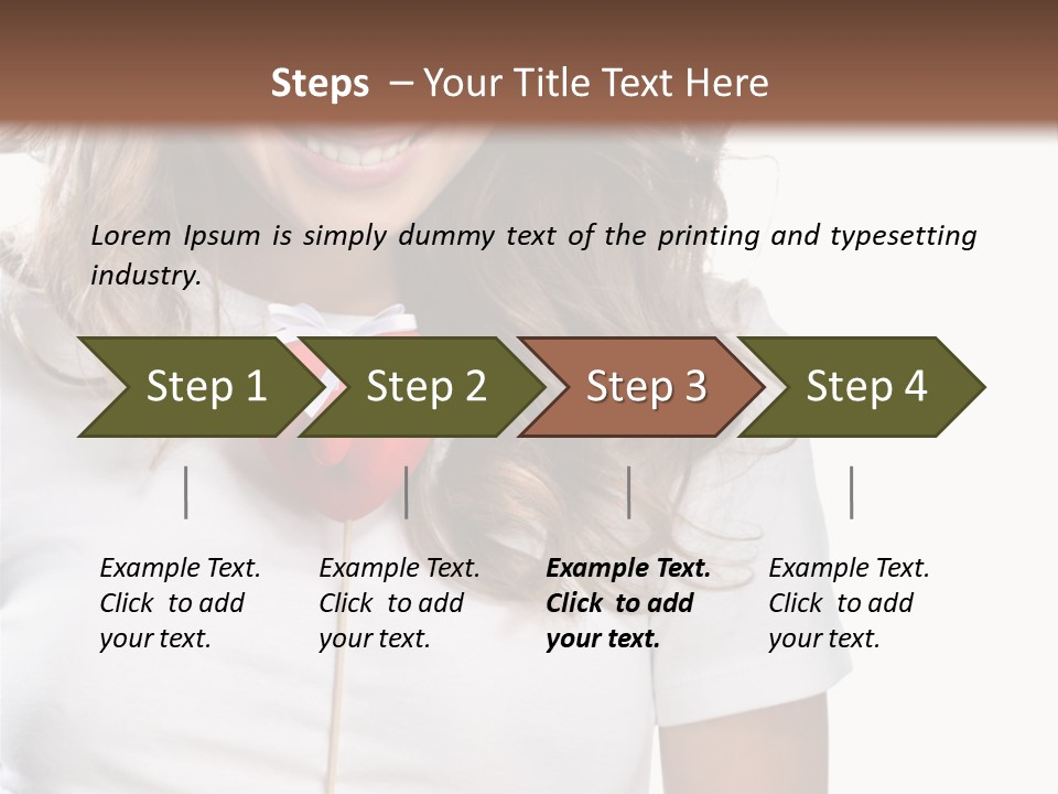 Beauty Valentine Youth PowerPoint Template
