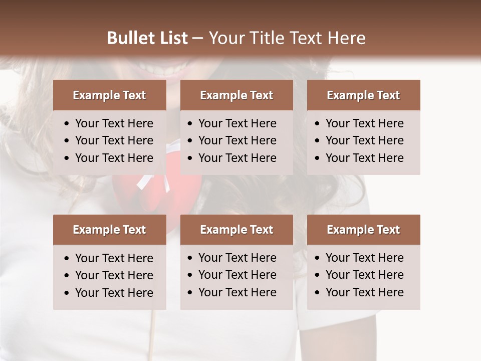 Beauty Valentine Youth PowerPoint Template