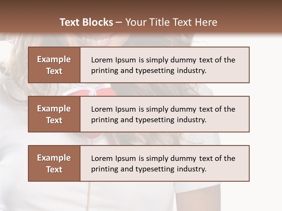 Beauty Valentine Youth PowerPoint Template