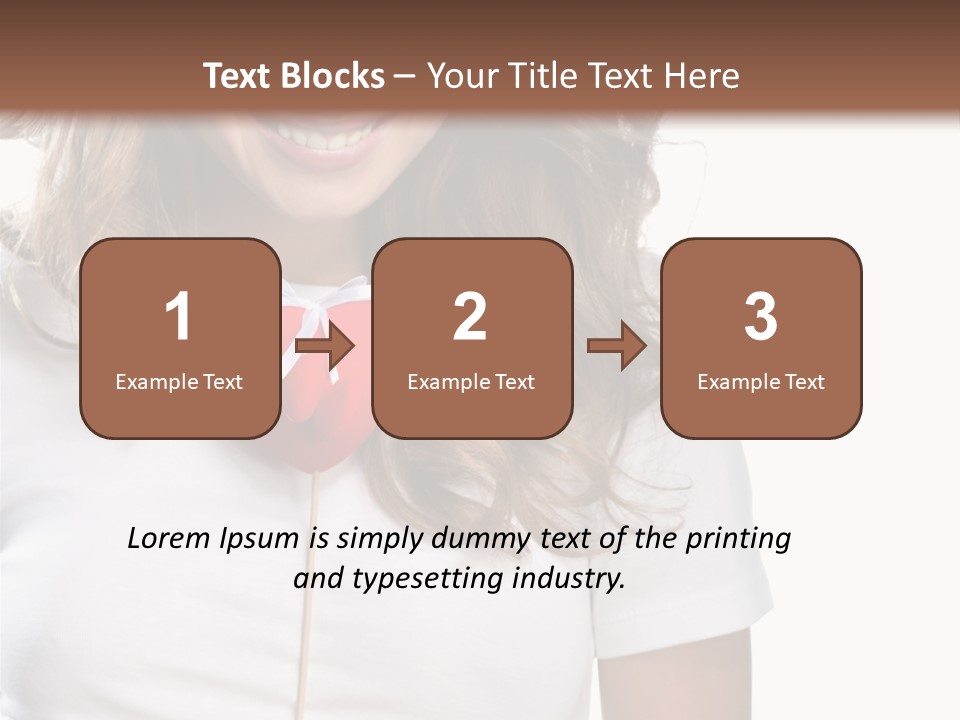 Beauty Valentine Youth PowerPoint Template