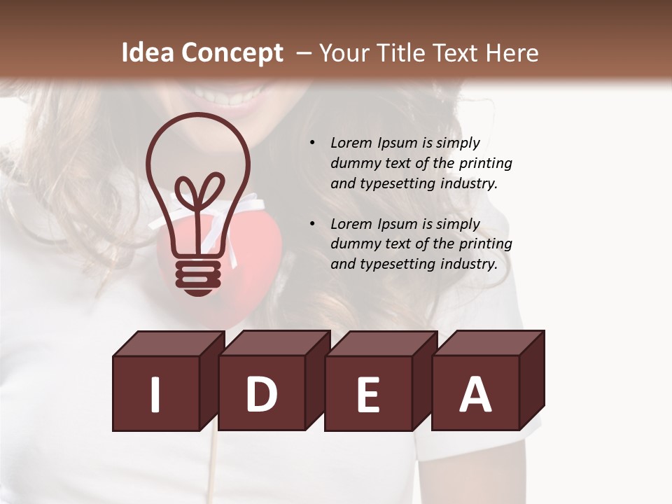 Beauty Valentine Youth PowerPoint Template