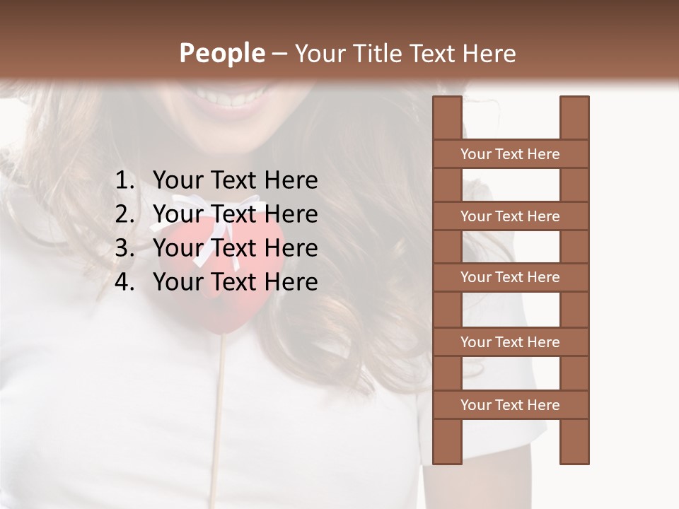 Beauty Valentine Youth PowerPoint Template