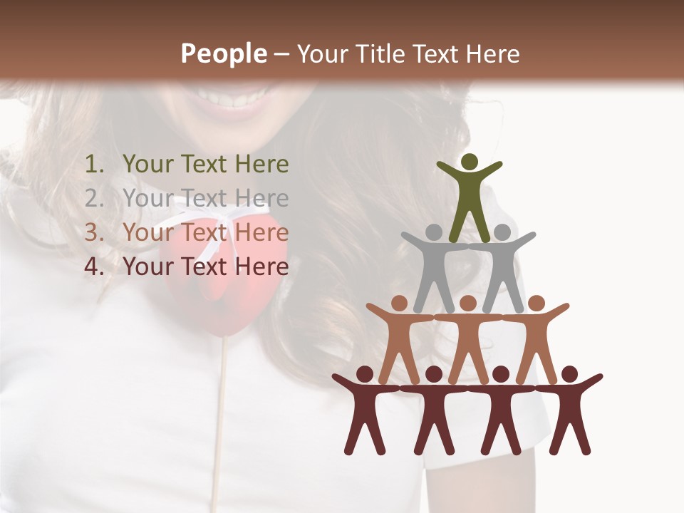 Beauty Valentine Youth PowerPoint Template