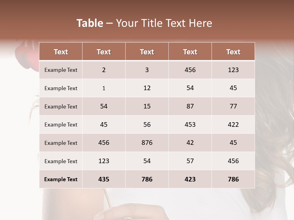 Youth Beautiful Love PowerPoint Template