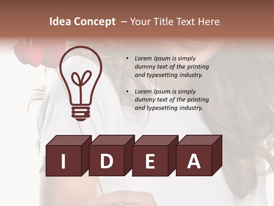 Youth Beautiful Love PowerPoint Template