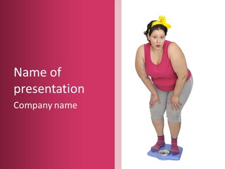 Scale Care White PowerPoint Template
