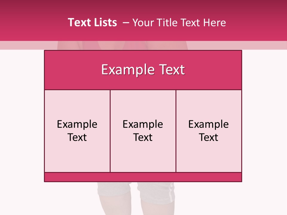 Scale Care White PowerPoint Template