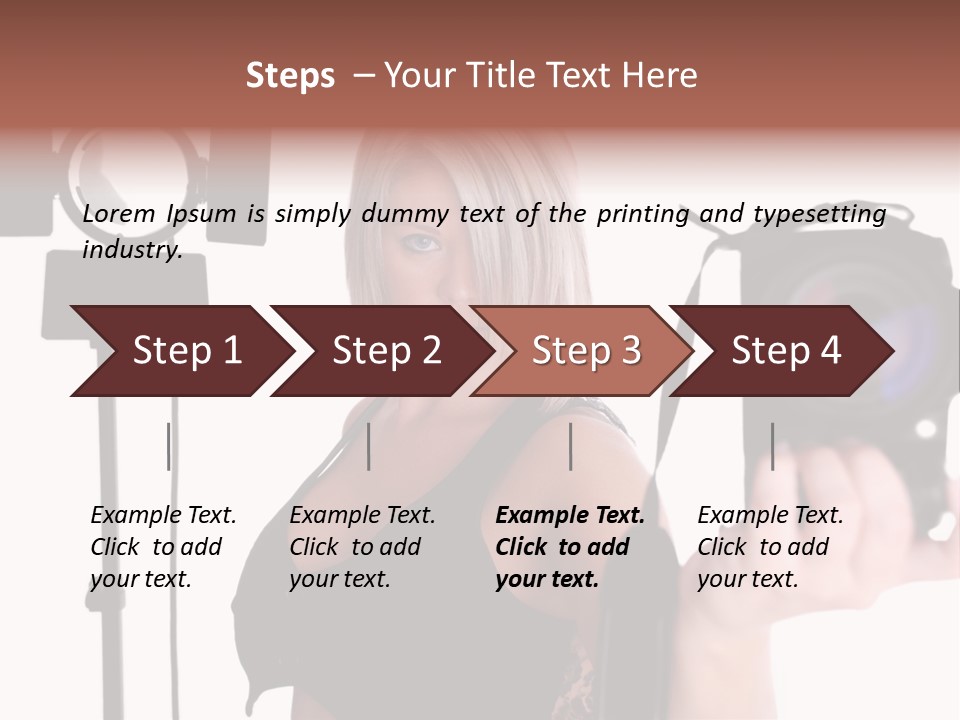 Relax Shot Enthusiasm PowerPoint Template