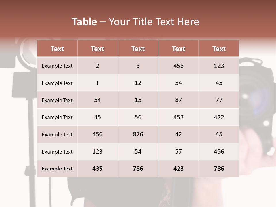 Relax Shot Enthusiasm PowerPoint Template