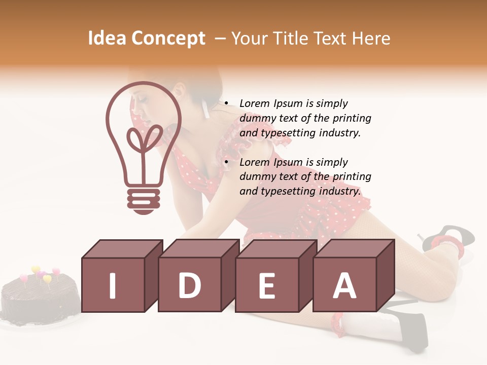 Determine Birthday Background PowerPoint Template