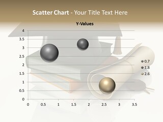 Graduating Cap School PowerPoint Template