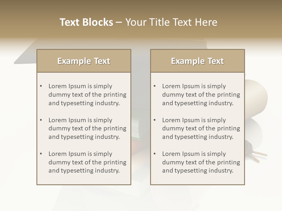 Graduating Cap School PowerPoint Template