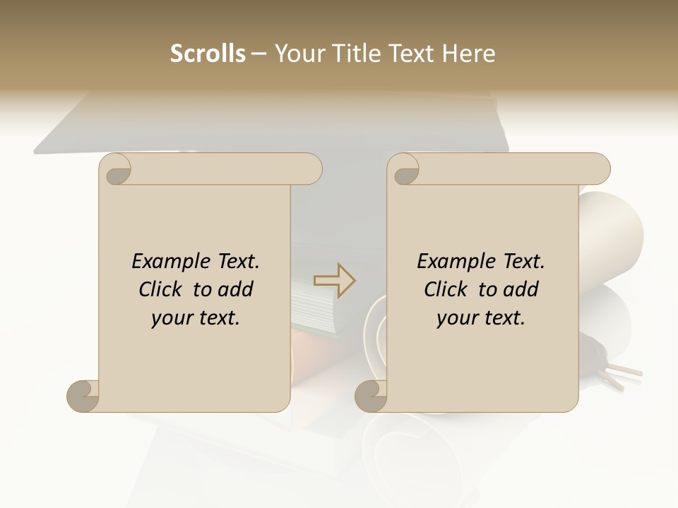 Graduating Cap School PowerPoint Template