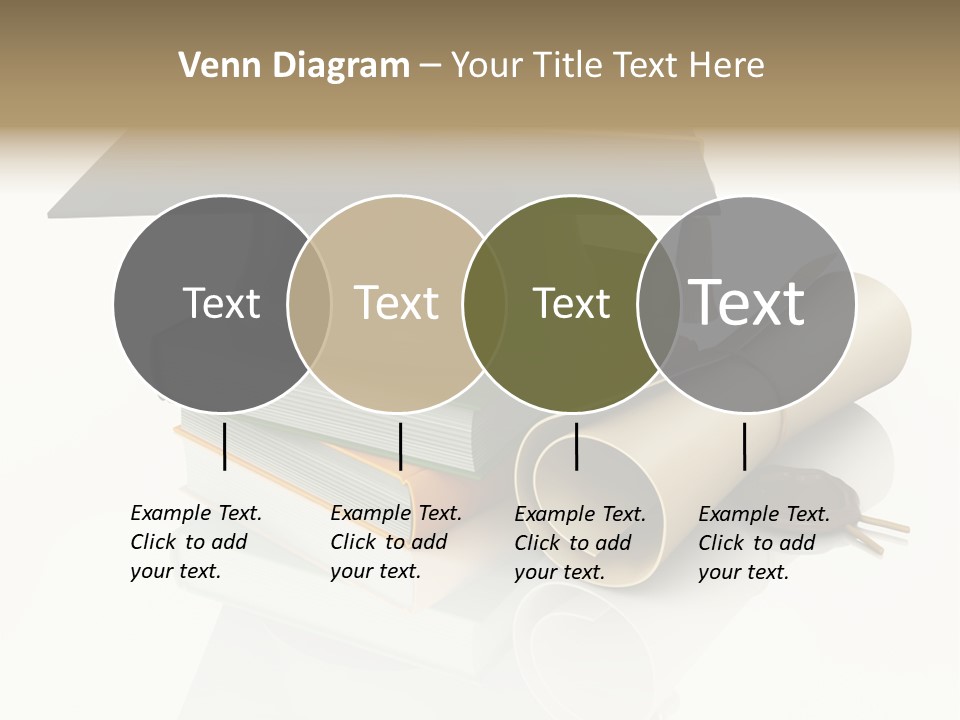 Graduating Cap School PowerPoint Template