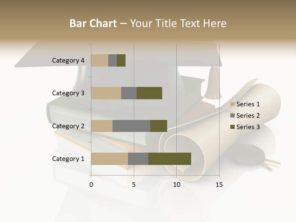 Graduating Cap School PowerPoint Template