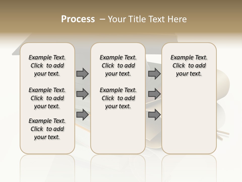 Graduating Cap School PowerPoint Template