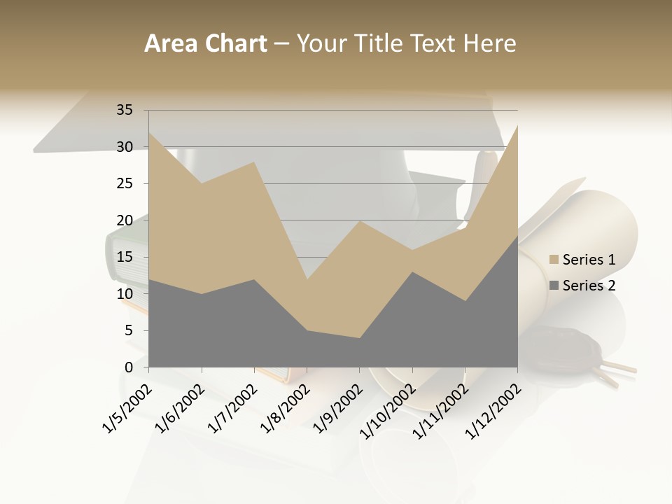 Graduating Cap School PowerPoint Template
