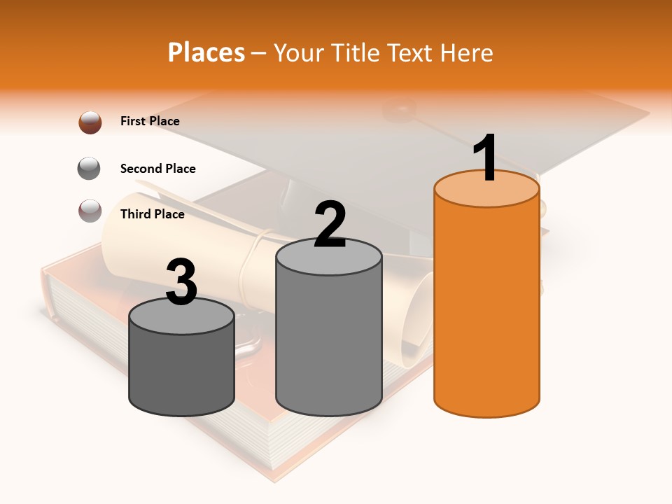 Closeup Accomplished Honor PowerPoint Template