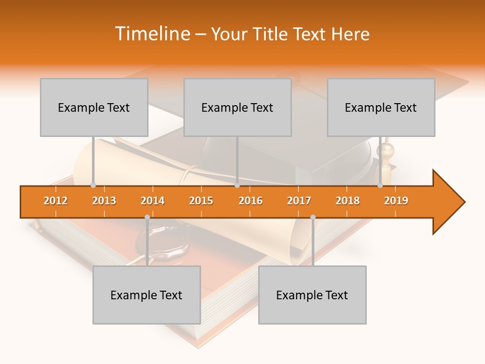 Closeup Accomplished Honor PowerPoint Template