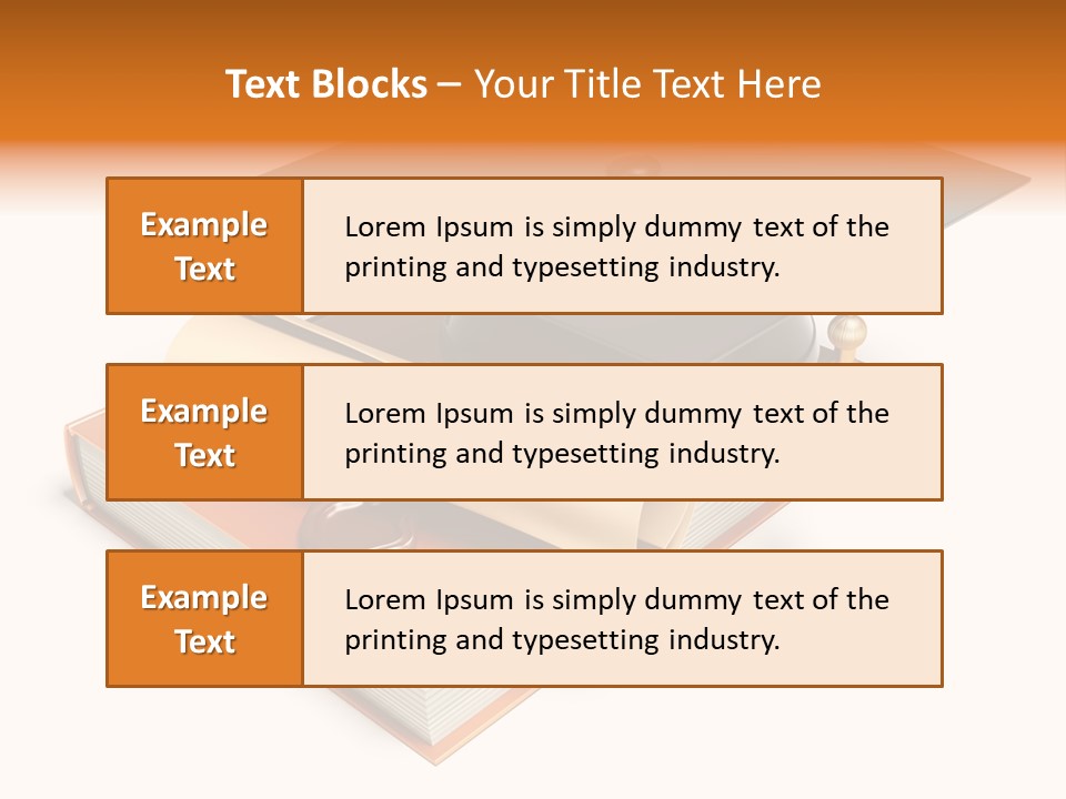 Closeup Accomplished Honor PowerPoint Template