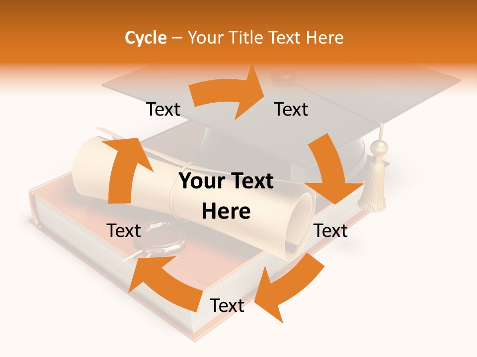 Closeup Accomplished Honor PowerPoint Template