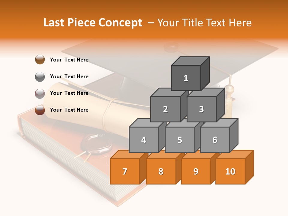 Closeup Accomplished Honor PowerPoint Template