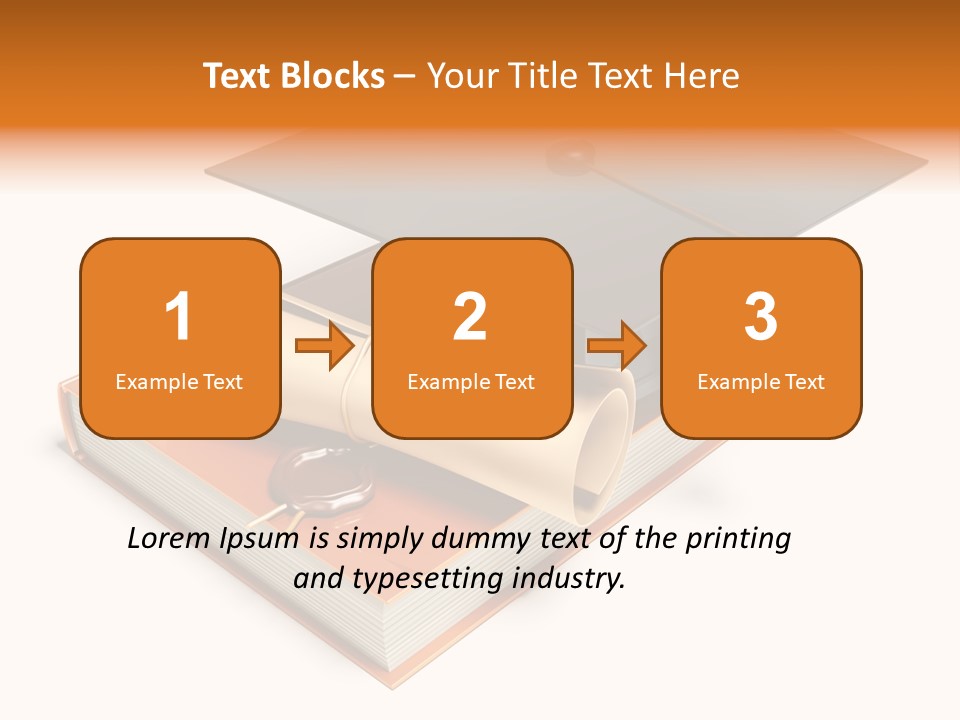 Closeup Accomplished Honor PowerPoint Template