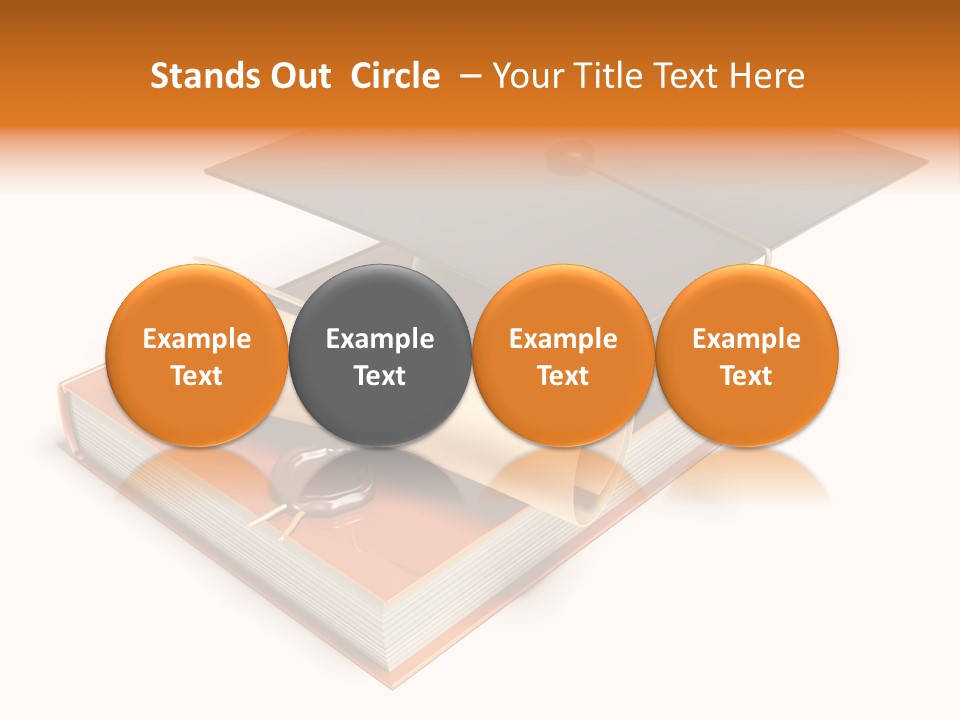 Closeup Accomplished Honor PowerPoint Template