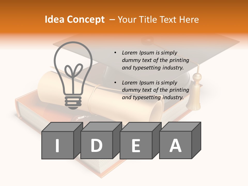 Closeup Accomplished Honor PowerPoint Template