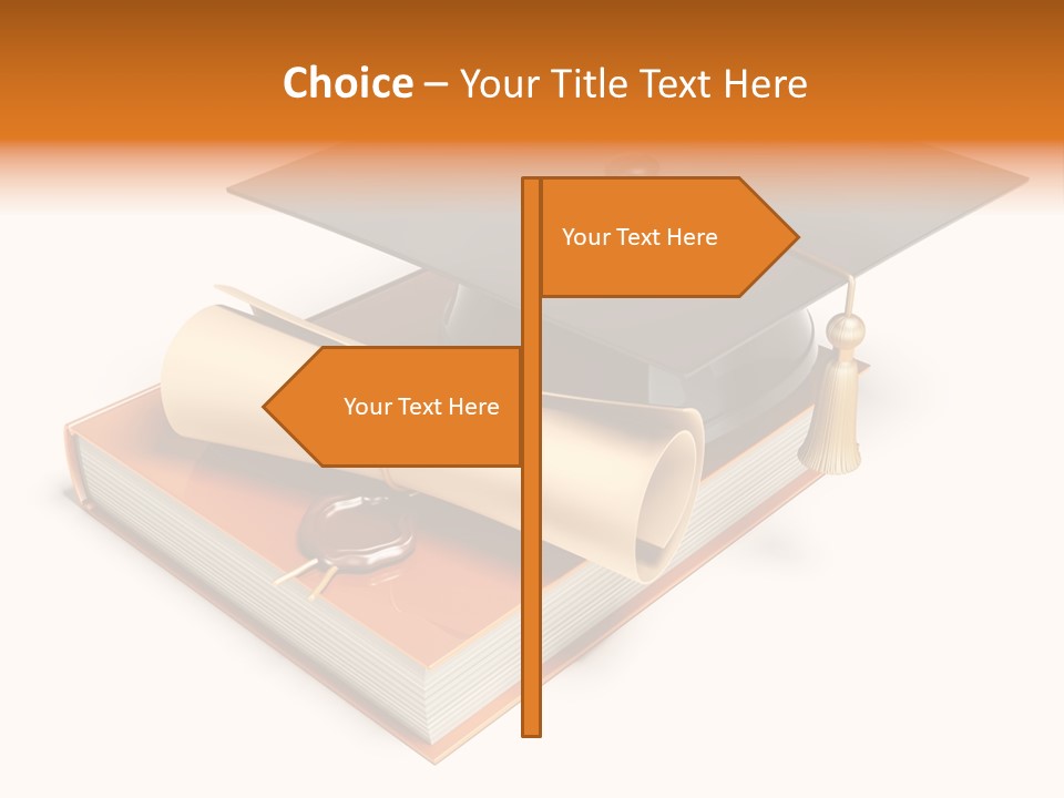 Closeup Accomplished Honor PowerPoint Template