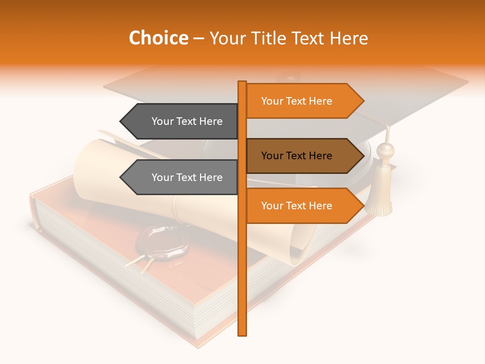 Closeup Accomplished Honor PowerPoint Template
