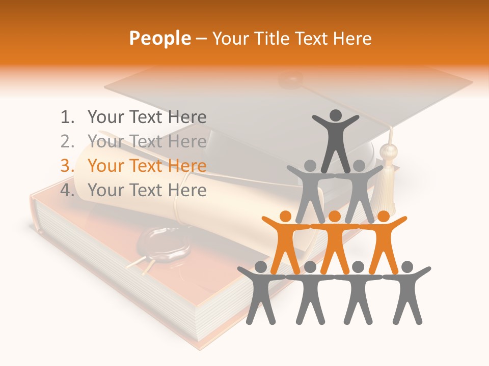 Closeup Accomplished Honor PowerPoint Template