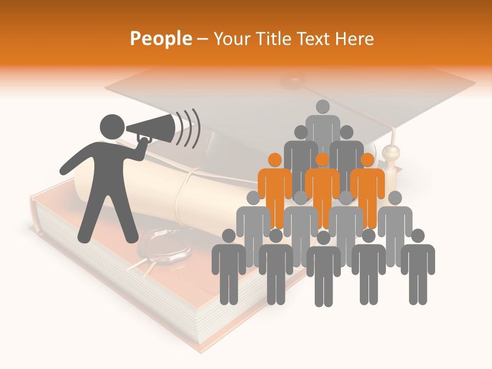 Closeup Accomplished Honor PowerPoint Template