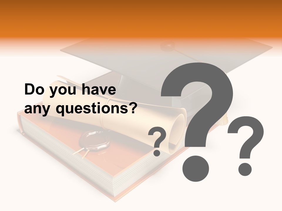 Closeup Accomplished Honor PowerPoint Template