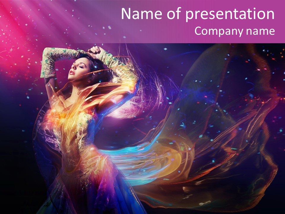 Seduce Pretty Fresh PowerPoint Template