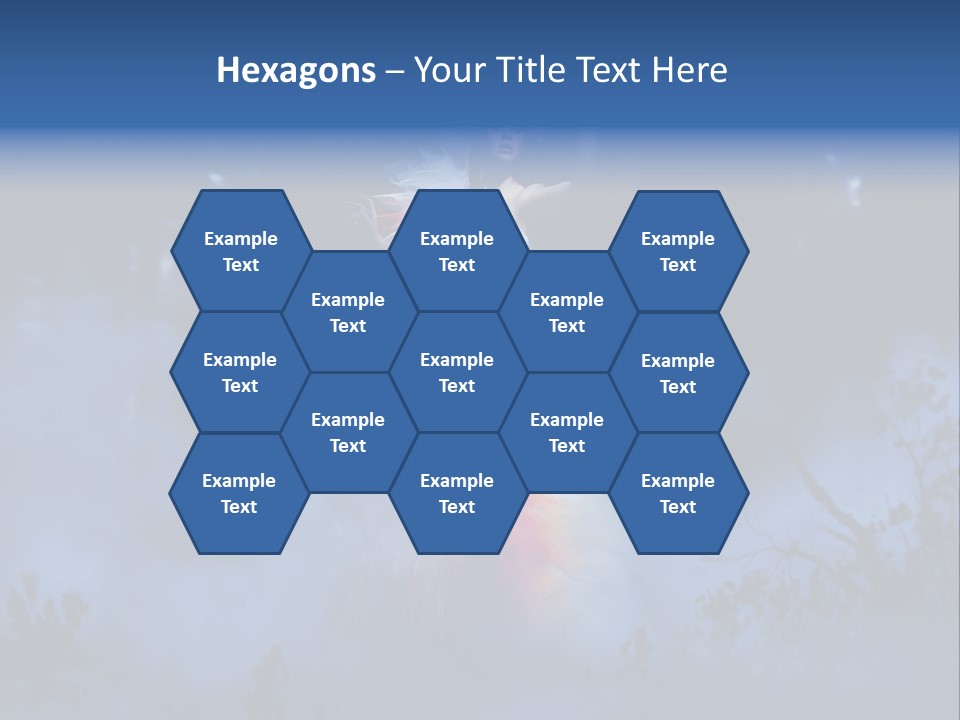 Grass Woman Elegance PowerPoint Template