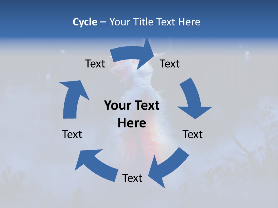 Grass Woman Elegance PowerPoint Template