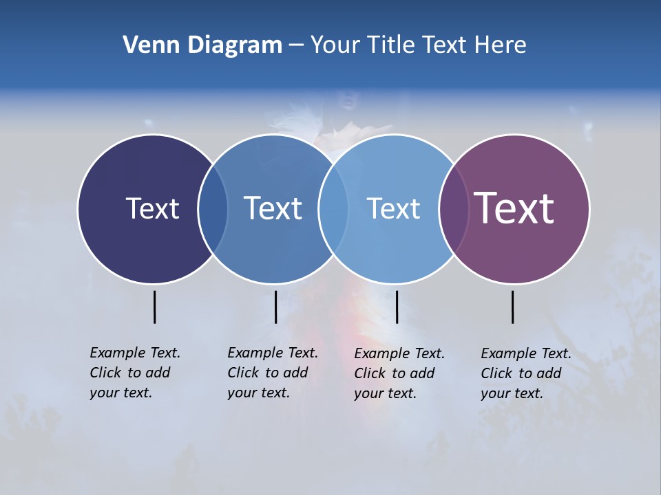 Grass Woman Elegance PowerPoint Template