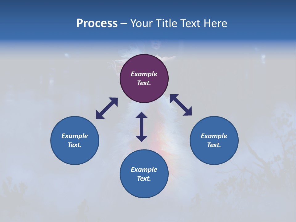 Grass Woman Elegance PowerPoint Template