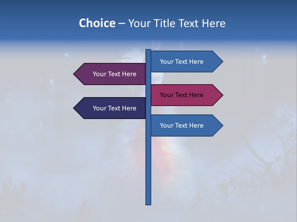 Grass Woman Elegance PowerPoint Template