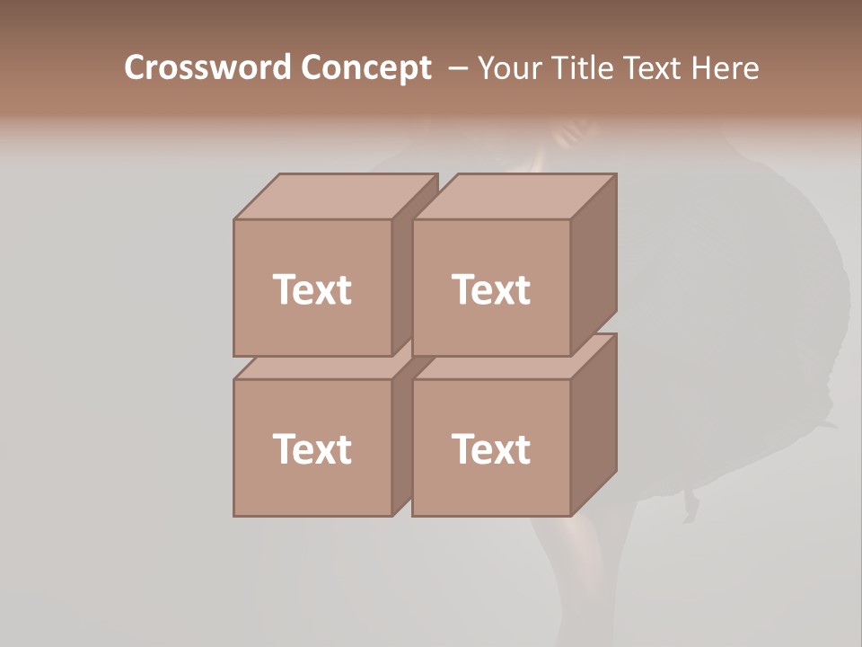 Seduce Hands Figure PowerPoint Template