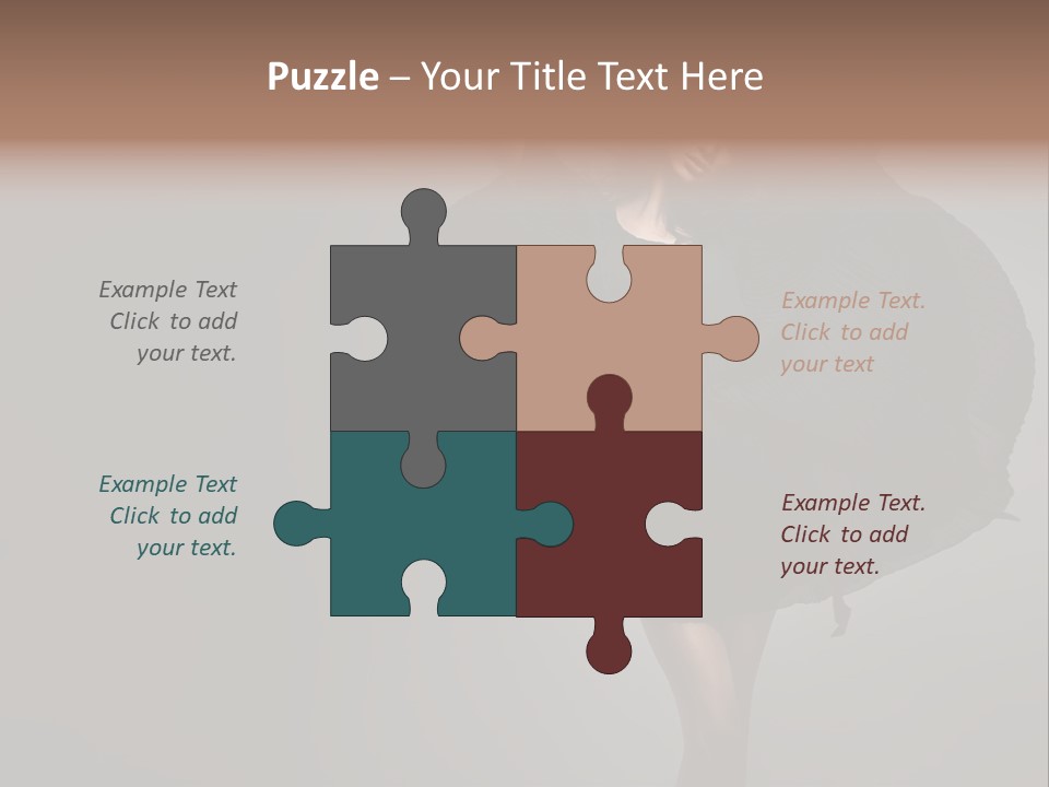 Seduce Hands Figure PowerPoint Template