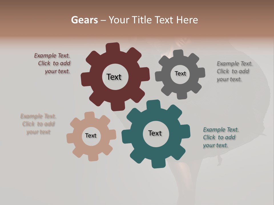 Seduce Hands Figure PowerPoint Template