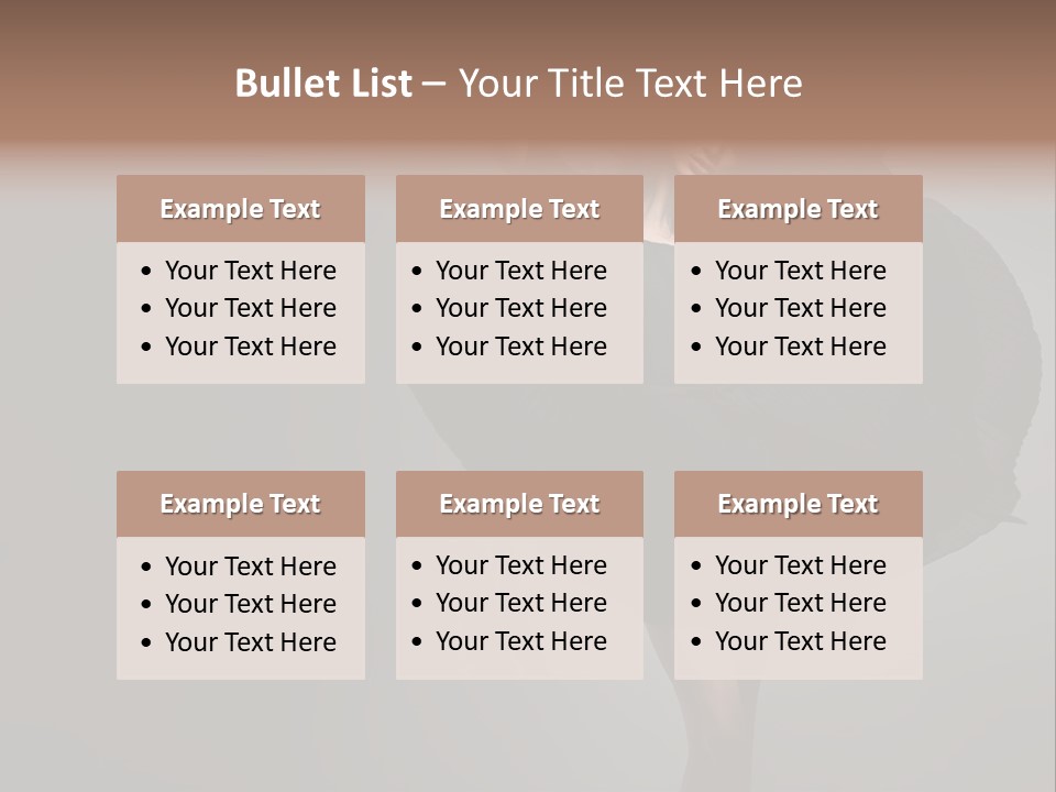 Seduce Hands Figure PowerPoint Template