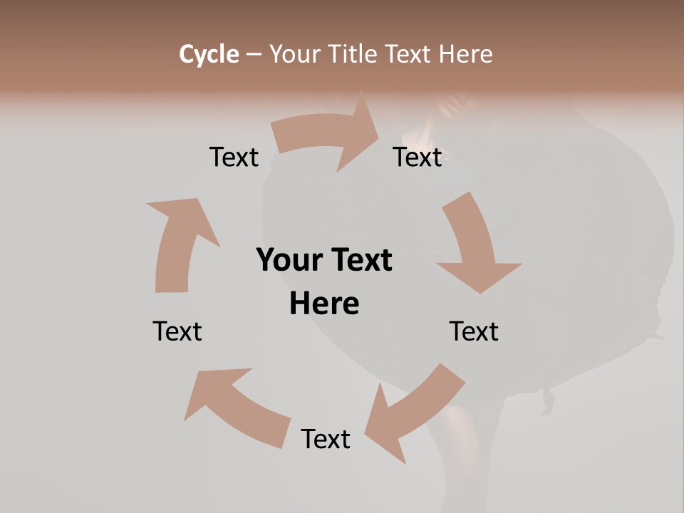 Seduce Hands Figure PowerPoint Template