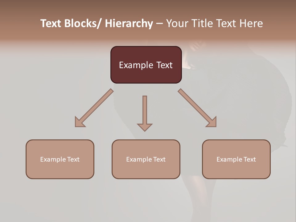 Seduce Hands Figure PowerPoint Template